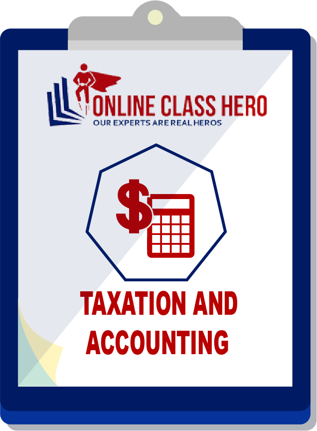Taxation and Accounting